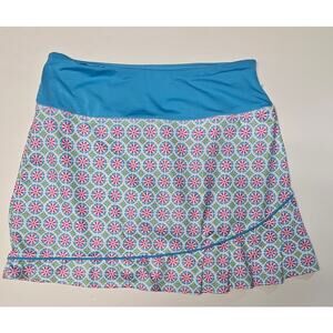 Birdies and Bows Skort, Fairway Flounce, Golf, Pickleball, Tennis Sz XS, 14 In
